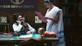 Indian Politician Hard Sex in Office with Female Co-Leader