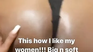 Fat Chocolate Booty BBW