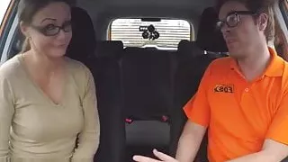 Amateursex, Großer Schwanz, Britischer Sex, Auto, Cowgirl, Muschi