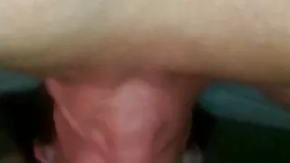 Older Woman With Big Fake Tits Gets Mouth Fucked
