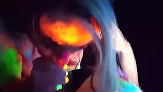 Blacklight Sex in Garbage