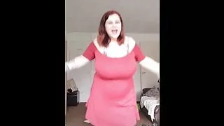 Super busty tiktok girl