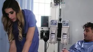 Hospital anal sex by a tranny and a straight guy