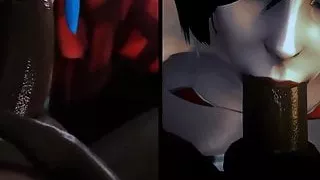 Blacked waifu - you love watching them