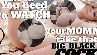 Blacked waifu - Mommy mercy