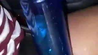 Pleasing Daddy In The Car