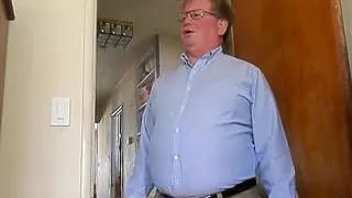 Chub Daddy Bear fucks friends daughter and cums inside her