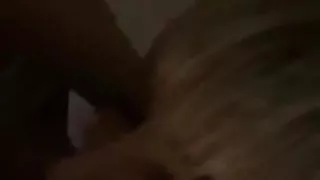 Real whore sucks my cock. Wanna fuck her?