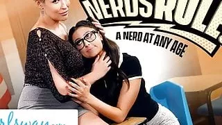 She Shows Her Student The Benefits Of Being A Nerd