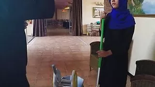 Indian Janitor.
