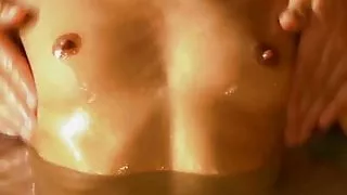 Relaxing His Indian Girlfriend With Touch