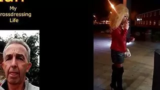 Ich zeige meine Bimbo-Transe-Freundin