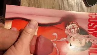 Cumming for Lucy Hale and licking it up