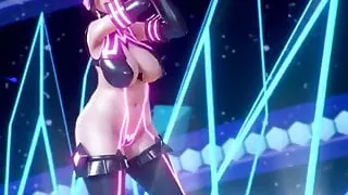 HoneySelect MMD  PiNK CAT Nozomi