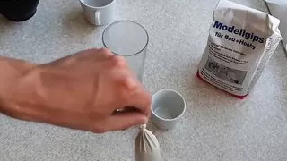 Sissy Samantha Analer Plaster cast