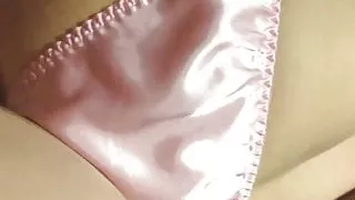 Pink Satin Panty Fuck