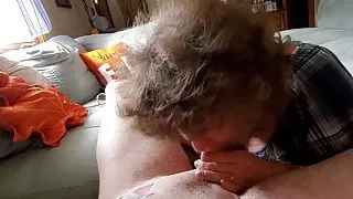 Hummer on daughter couch part 2