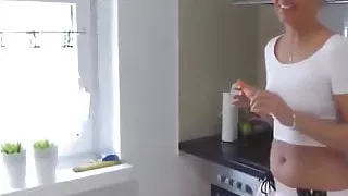 Kuechen Quickie creampie!