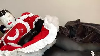 Waking up trapped as frilly sissy maid