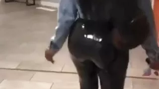 Leather legging girls