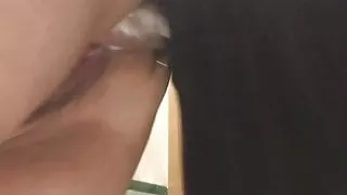Creamy Asian Pussy Doggy