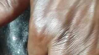 Black whore fingering