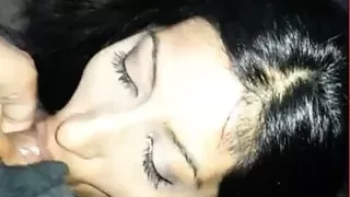 Indian NRI girl hot blowjob in public