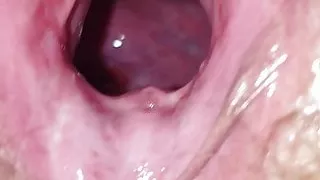 See inside in my slut wife during covid 19