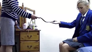 StepMummy spanks her