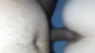 cum on wife's ass