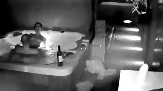 Hot tub fun please comment