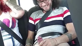 Chubby redhead loves seaside fucking!!!