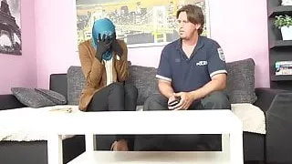 Muslim babe gets horny with the authorities