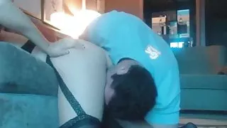 Amateursex, Blasen, Küche, Reife Frauen, Schwester