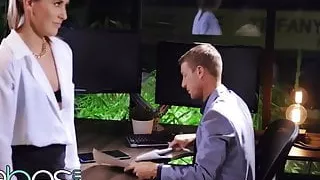 Sexy secretary Paige Owens pounded hard by her boss - BABES