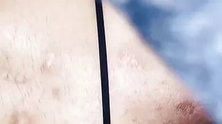 Crossdresser fucked by BBC bareback POV