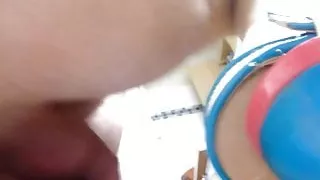 two heels and a dildo