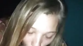 My slut sucking so nice for cum