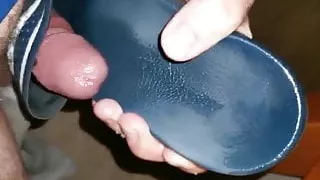 Daddy works his cock!