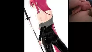 Anime Sop - Shana In Latex Catsuit