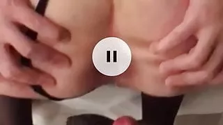 He spits in her ass and sodomized her