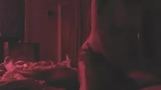 Wife fucks a guy from bar while husband travels