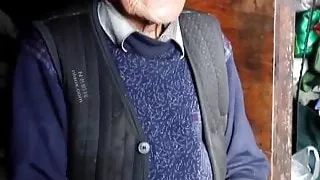 grandfather with grandmother