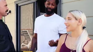 Abella Danger takes two big cocks in a hardcore three-way