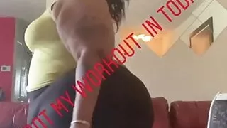 Ssbbw Working Out