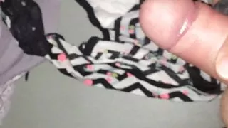 cumshot friends girlfriend  panties