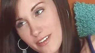 Art student learns art of fascinating mature palpitating mon