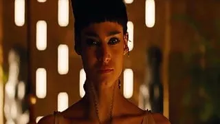 celebrity Sofia Boutella naked and sexy movie scenes