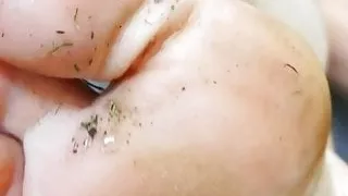 footjob filthy soles