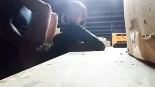 Cheating slut is fucking her best friend